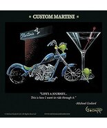 Image Conscious Custom Martini by Michael Godard 12"x12" Art Print Poster - $13.61