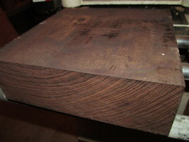 Nice Kiln Dried Wenge Platter / Bowl Blank Lathe Turning Lumber 10" X 10" X 2" - $49.45