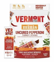 NEW Vermont Smoke &amp; Cure Mini Meat Stick Go Pack Antibiotic Free Turkey ... - $16.18