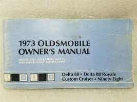 Olds CUSTOM-SW 1973 Owners Manual 14808 - £13.41 GBP