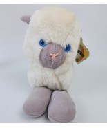 Vintage 1983 Graphics International Heartline Sheep Lamb 6&quot; White Stuffe... - $16.28 CAD