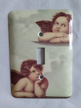 Decorative Angels Metal Light Switch Plate Cover for Single Switch - $10.00