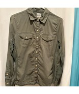 Converse Olive Green Button-Up Shirt - €8,59 EUR
