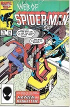 Web Of Spider-Man Comic Book #21 Marvel Comics 1986 Near Mint New Unread - £3.18 GBP