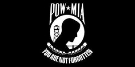 Pow Mia PowMia Prisoner Never Forgotten Decal Vinyl Bumper Sticker 3.75&quot;... - £18.07 GBP