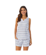 BNIP Cuddl Duds Far-Infrared Enhance Short Sleeve Tank Top &amp; Shorts, Wom... - $50.75 CAD