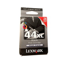 Lexmark Genuine OEM 44XL Black Inkjet Cartridge High Yield 500 YLD. 18Y0144 - $16.83