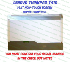 IBM Lenovo T410 T410I 42T0724 42T0725 Laptop Screen - $76.67