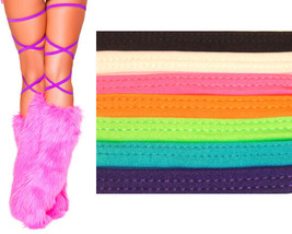 Thigh Leg Wraps Body Straps 100&quot; Long Dance Rave Club Wear Festival Costume 3021 - £7.39 GBP+