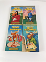 Vintage the Adventures of Rocky and Bullwinkle Show VHS lot 4 tape lot - £6.66 GBP