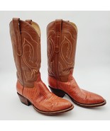 VTG Cowtown Boots Lizard Cowboy Boots Size 8 E Model Number 840 Exotic - $150.00