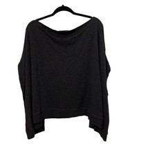 Beyond Yoga Dark Gray Dolman Sleeve Pullover Top Shirt Womens Size Large Revolve - £22.81 GBP