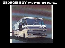 Georgie Boy 1980-1990 Motorhome Manua Ls 410 Pg For 1988 1989 Rv Service &amp; Repair - £18.49 GBP