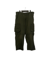 Boy Scouts Of America Mens Green Convertible Cargo Uniform Pants Size 38 - $20.57