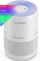 HIMOX Air Purifiers for Home Large Room Covers 1,086 Sq Ft with Air Quality - £75.93 GBP