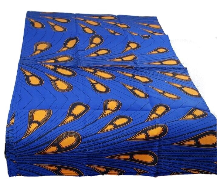 Primary image for Hongyuamy Women Head Scarf Shawl Full Cover Turban Blue Peacock Print