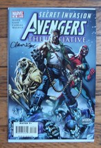 Avengers-The Initiative #16 (Oct 2008,Marvel Comics)-Secret Invasion-Signed  - £15.73 GBP