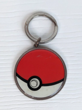 2016 Pokémon Poke Ball Chain Key Ring Red, White, Black - £2.36 GBP