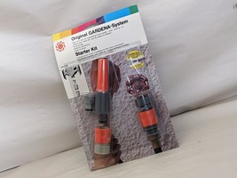 Gardena Garden Hose &amp; Tap Quick Connect Fittings 5 Pieces w Spray Nozzle... - $14.84