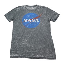 Fifthsun Shirt Mens M Gray Short Sleeve Crew Neck Nasa Pullover Preshrunk Tee - £14.45 GBP