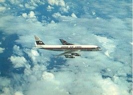 Japan Air Lines DC 8 Jet Courier Airline Issued Airplane Postcard  - £20.71 GBP