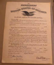 US War Office Appointment Proclamation Oct 1946 Robert Patterson Secty o... - $20.00
