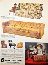 KROEHLER - HOME FURNITURE - Cape Cod-Elegance - 1968 Vintage Print Ad - $11.43 CAD