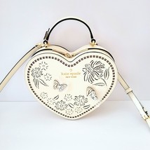 Kate Spade KL039 Other Love Shack Perforated Heart Crossbody Handbag Mer... - $152.71