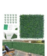 16pcs 20&quot; X 20&quot; Grass Wall Artificial Boxwood Panels Boxwood Hedge UV fo... - $142.60 CAD