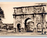 RPPC Arco De Constantino Rome Roma Italy UNP Unused Postcard I16 - $3.02