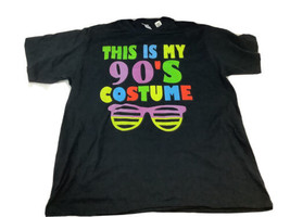 Port &amp; Company This is My 90&#39;s Costume 1990&#39;s T-shirt  Shirts Black 3XL - £10.36 GBP