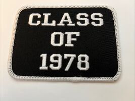 CLASS OF 1978 EMBROIDERED SEW/IRON ON PATCH FORD CHEVROLET DODGE PLYMOUT... - $7.92
