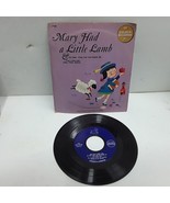 Mary had a little lamb Golden Record 45 RPM &amp; Oh Dear, What can the matt... - $13.55 CAD