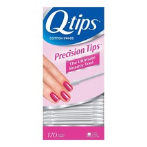 Q-Tips Cotton Swabs Precision Tips, 170 Count - £3.15 GBP