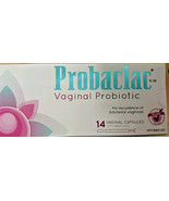 PROBACLAC Probiotic Vaginal Care Capsule Applicators 14pk for Bacteria V... - £47.51 GBP