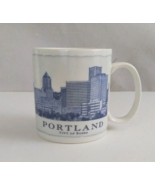 2006 Starbucks Coffee Skyline Series Portland City Of Roses 16oz Coffee Cup - $14.84