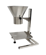  11.8/4.7inch Stainless Steel Feeding Hopper with Support Stand Filling ... - $160.00