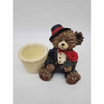 Valentine Bear in Tuxedo Candle Holder - £13.48 GBP
