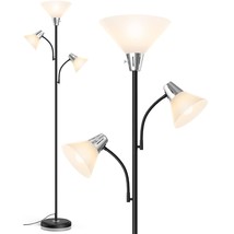 LEPOWER Floor Lamp, Standing Lamp with Replaceable 3000K Energy-Saving LED Bulbs - £61.86 GBP