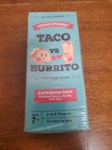 Taco vs Burrito EXPANSION Pack Family Card Game New NWT - $9.95
