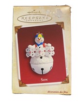 Hallmark Keepsake 2005 Son Christmas Ornament Snowman Bell Kids New Collectible - £6.11 GBP