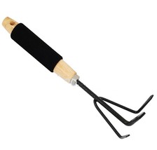 Garden Hand Cultivator Gardener Planting Fork Rake Weeder Soil Weeding CA8 - $7.82