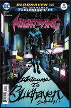 Tim Seeley SIGNED Nightwing #10 / DC Universe Rebirth Comic / Batman Family - £15.56 GBP