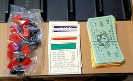 Monopoly Nascar Collectors Ed. Replacement Pieces- Garages-Shops- $- Mos... - £11.59 GBP