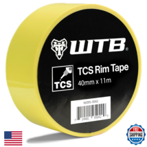 WTB Tubeless Rim Tape 40mm x 11m – Easy Setup, Airtight Seal for All Rims - $39.51