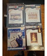 Lot Of 4 Vintage Dimensions Plaid Fashion Art Iron On Transfer Wysocki Z... - $24.35 CAD