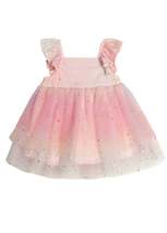 Isobella &amp; Chloe - Baby Girl&#39;s Rainbow Delight Dress - £26.55 GBP