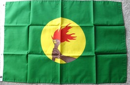 ZAIRE  POLYESTER INTERNATIONAL COUNTRY FLAG 3 X 5 FEET - $8.50