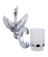 chrome Color BATHROOM ACCESSORIES Swan single cup tumbler holder with Cr... - $116.79 CAD