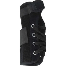 Curad Wrist Splint Left Hand 8&quot; Suede Lace-Up Medium - $19.40